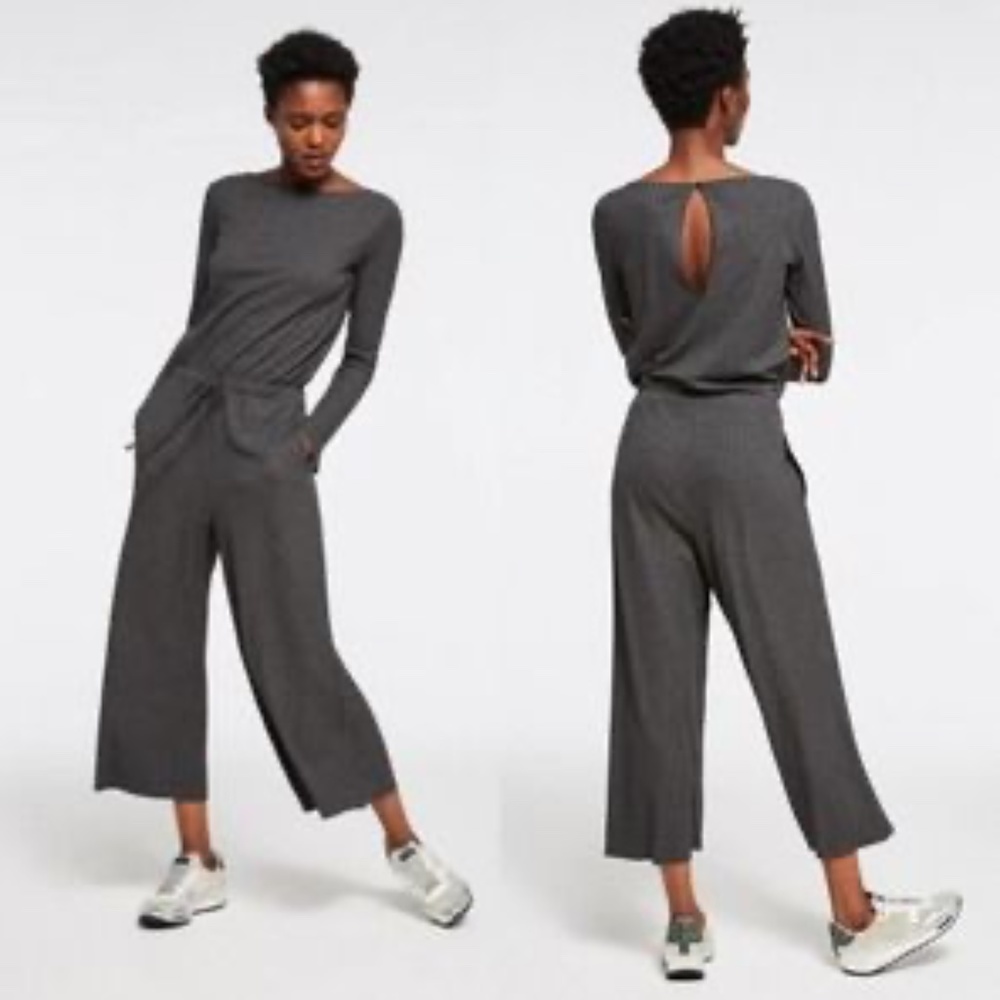 CALE Gray Jumpsuit